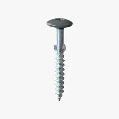 Wing Shank Woodscrews with grey painted screw head