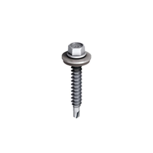 A2 Stainless Steel Reduced Tip Hex Head Screws - 6 x 25 x 8 - 100 Pack - Mainline Products