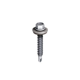 A2 Stainless Steel Reduced Tip Hex Head Screws - 6.3 x 25 x 8 - 100 Pack - Mainline Products