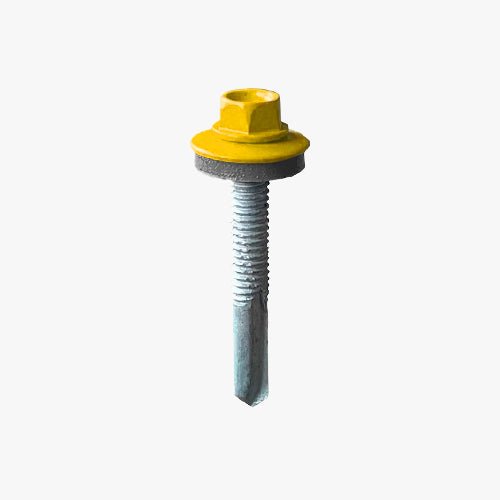 Bi Metallic Hex Head Screws - 5.5 x 40 x 8 - 100 Pack - Mainline Products