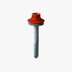 Bi Metallic Hex Head Screws - 5.5 x 40 x 8 - 100 Pack - Mainline Products