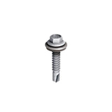 Bi Metallic Hex Head Self Drilling Screws - 6.3 x 25 x 8 - 100 Pack - Mainline Products