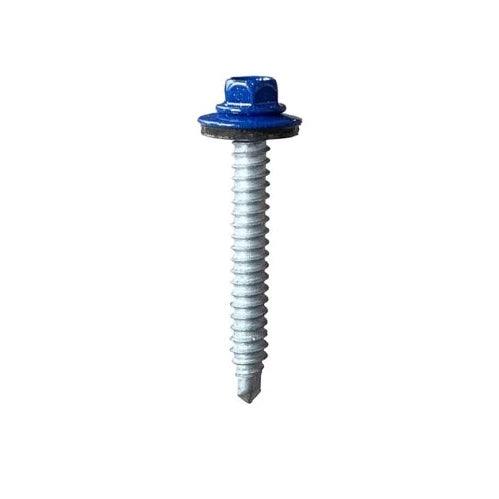 Bi Metallic Hex Head Self Drilling Screws - 6.3 x 38 x 8 - 100 Pack - Mainline Products