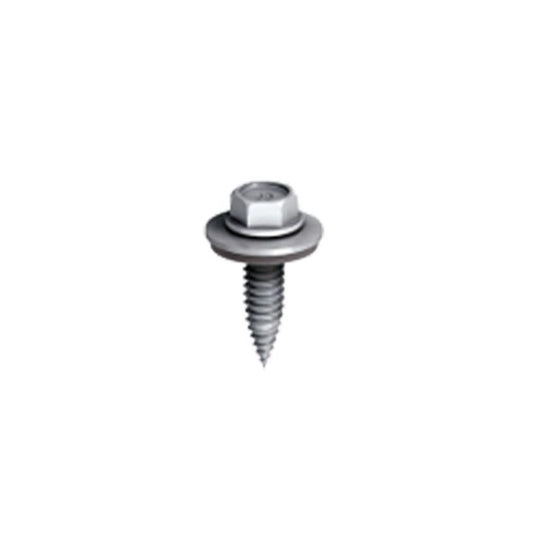 Bi Metallic Piercing Tip Hex Head Screws - 5.5 x 25 x 8 - 100 Pack - Mainline Products