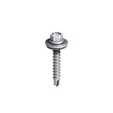 Bi Metallic Reduced Tip Self Drilling Hex Head Screws - 5.6 x 35 x 8 - 100 Pack - Mainline Products