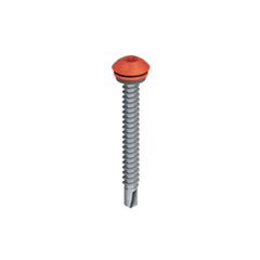 Bi Metallic Stainless Steel Steel Self Drilling Low Profile Screws - 5.5 x 50 x 12 - 100 Pack - Mainline Products