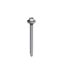 Stainless Steel Reduced Tip Hex Head Screws - 6.5 x 50 x 8 - 100 Pack - Mainline Products